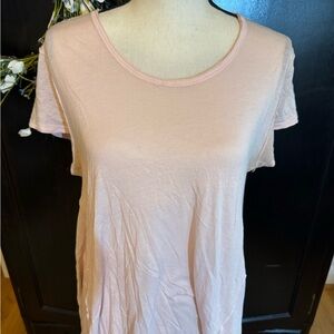 We The Free Light Pink Short Sleeve Tee